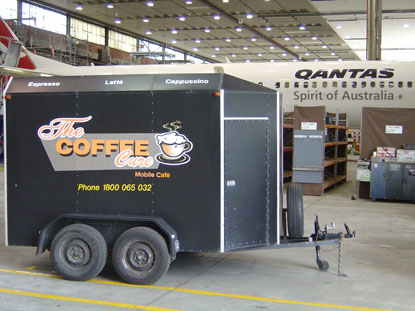 The Coffee Cure - Mobile Coffee Cart Van for both Outdoor and Indoor Functions & Events - Servicing Melbourne Metro, CBD, Mornington Peninsula, Frankston, Geelong and most of Victoria